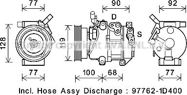 Prasco KAK267 - Compresseur, climatisation cwaw.fr