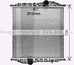 Prasco ME2313N - Radiateur, refroidissement du moteur cwaw.fr