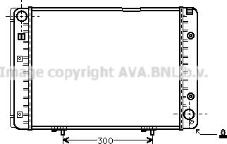 Prasco MS2082 - Radiateur, refroidissement du moteur cwaw.fr