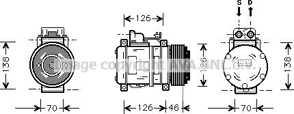 Prasco MSK097 - Compresseur, climatisation cwaw.fr