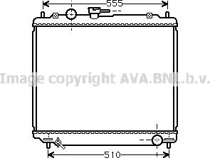 Prasco MT2181 - Radiateur, refroidissement du moteur cwaw.fr