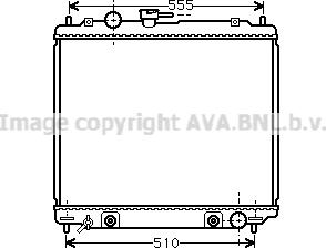 Prasco MT2138 - Radiateur, refroidissement du moteur cwaw.fr