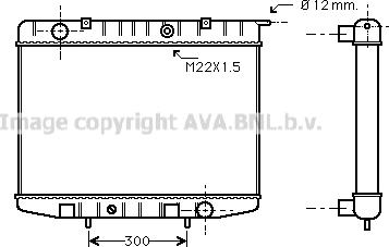 Prasco OL2337 - Radiateur, refroidissement du moteur cwaw.fr