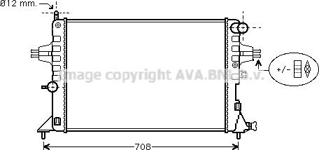 Prasco OL2296 - Radiateur, refroidissement du moteur cwaw.fr