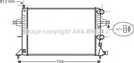 Prasco OL2255 - Radiateur, refroidissement du moteur cwaw.fr