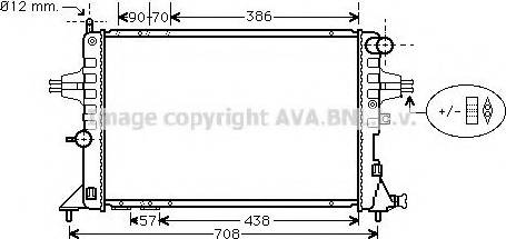 Prasco OL2252 - Radiateur, refroidissement du moteur cwaw.fr