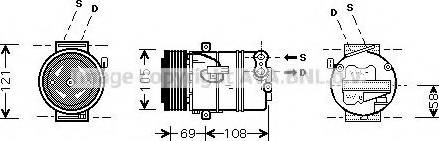 Prasco OLAK443 - Compresseur, climatisation cwaw.fr