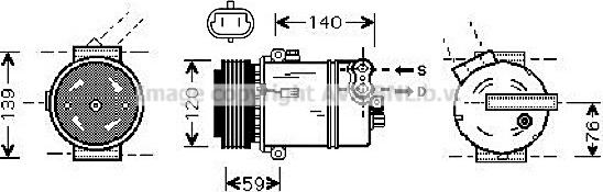 Prasco OLAK409 - Compresseur, climatisation cwaw.fr