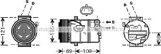 Prasco OLAK438 - Compresseur, climatisation cwaw.fr