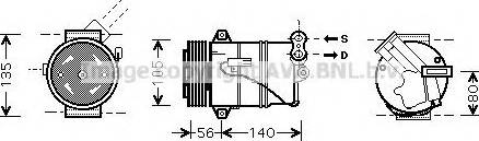 Prasco OLAK429 - Compresseur, climatisation cwaw.fr