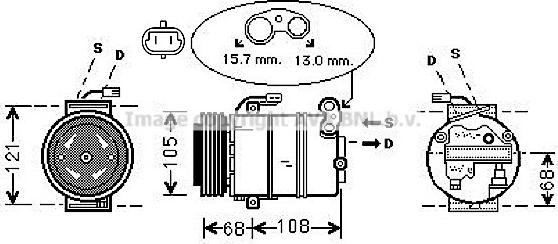 Prasco OLAK138 - Compresseur, climatisation cwaw.fr