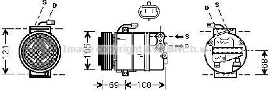 Prasco OLAK358 - Compresseur, climatisation cwaw.fr