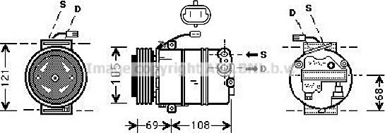 Prasco OLAK373 - Compresseur, climatisation cwaw.fr