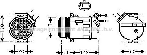 Prasco OLK449 - Compresseur, climatisation cwaw.fr