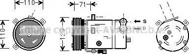 Prasco OLK276 - Compresseur, climatisation cwaw.fr