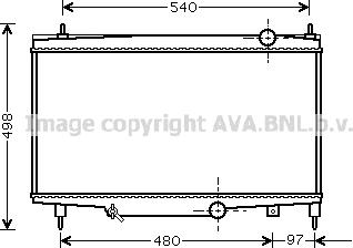 Prasco PE2229 - Radiateur, refroidissement du moteur cwaw.fr