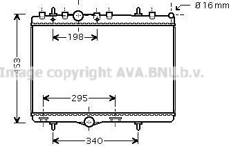 Prasco PEA2290 - Radiateur, refroidissement du moteur cwaw.fr