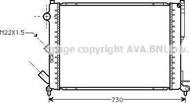 Prasco RT2165 - Radiateur, refroidissement du moteur cwaw.fr