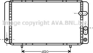 Prasco RT2123 - Radiateur, refroidissement du moteur cwaw.fr