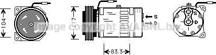 Prasco RTAK403 - Compresseur, climatisation cwaw.fr