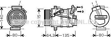 Prasco RTAK394 - Compresseur, climatisation cwaw.fr