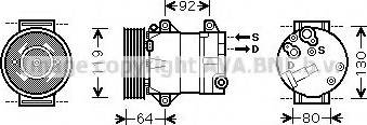 Prasco RTK429 - Compresseur, climatisation cwaw.fr