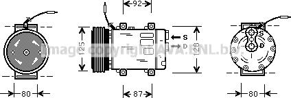 Prasco RTK067 - Compresseur, climatisation cwaw.fr