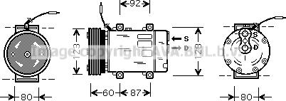 Prasco RTK075 - Compresseur, climatisation cwaw.fr