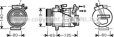 Prasco RTK392 - Compresseur, climatisation cwaw.fr