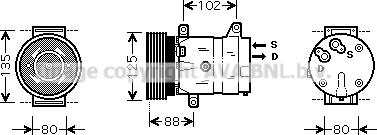 Prasco RTK367 - Compresseur, climatisation cwaw.fr