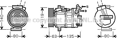 Prasco RTK389 - Compresseur, climatisation cwaw.fr