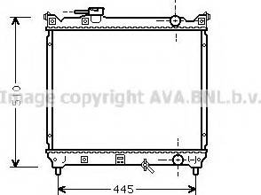 Prasco SZ2033 - Radiateur, refroidissement du moteur cwaw.fr