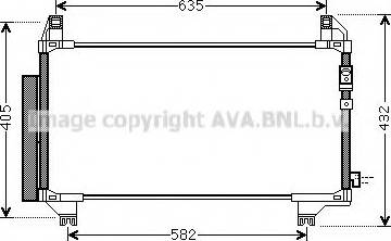 Prasco TO5680 - Condensateur, climatisation cwaw.fr