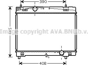 Prasco TO2482 - Radiateur, refroidissement du moteur cwaw.fr