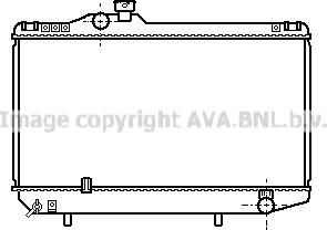 Prasco TO2093 - Radiateur, refroidissement du moteur cwaw.fr