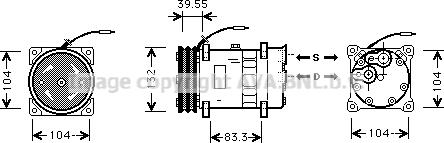 Prasco VLK039 - Compresseur, climatisation cwaw.fr