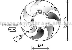 Prasco VN7536 - Ventilateur, refroidissement du moteur cwaw.fr