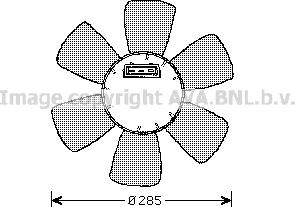 Prasco VN7523 - Ventilateur, refroidissement du moteur cwaw.fr