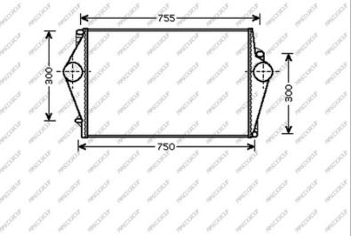 Prasco VV040N002 - Intercooler, échangeur cwaw.fr