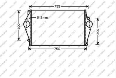 Prasco VV042N001 - Intercooler, échangeur cwaw.fr