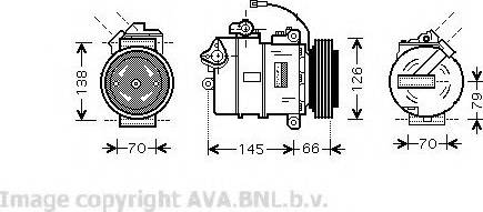 Prasco VWK261 - Compresseur, climatisation cwaw.fr