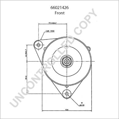 Prestolite Electric 66021426 - Alternateur cwaw.fr