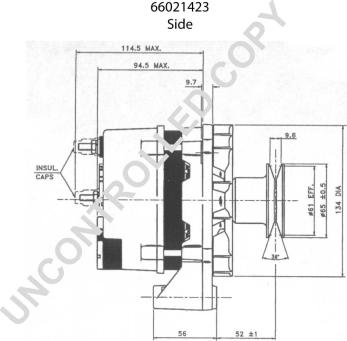 Prestolite Electric 66021423 - Alternateur cwaw.fr