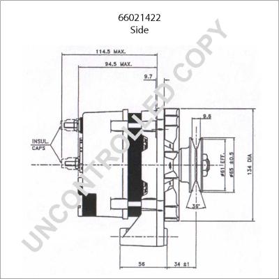 Prestolite Electric 66021422 - Alternateur cwaw.fr