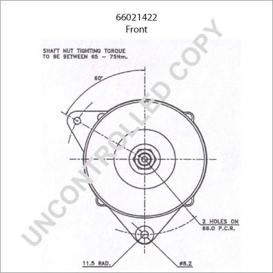 Prestolite Electric 66021422 - Alternateur cwaw.fr