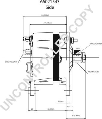 Prestolite Electric 66021543 - Alternateur cwaw.fr