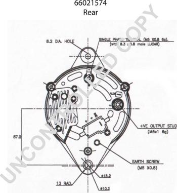 Prestolite Electric 66021574 - Alternateur cwaw.fr