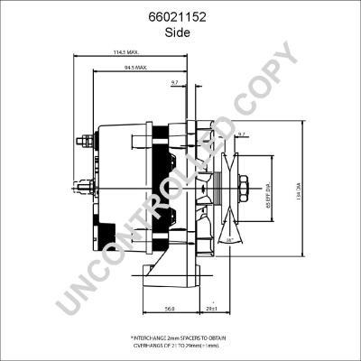 Prestolite Electric 66021152 - Alternateur cwaw.fr