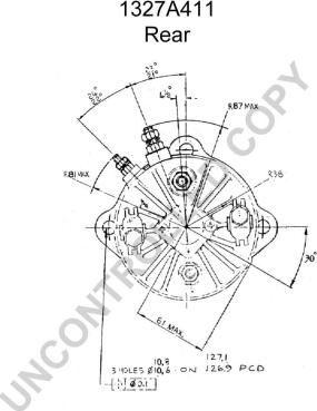 Prestolite Electric 1327A411 - Démarreur cwaw.fr