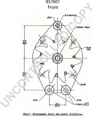 Prestolite Electric 857601Z - Alternateur cwaw.fr